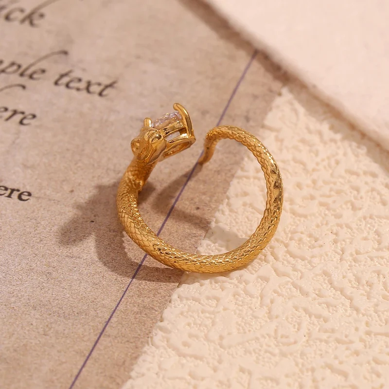 Bague Serpent Diamant