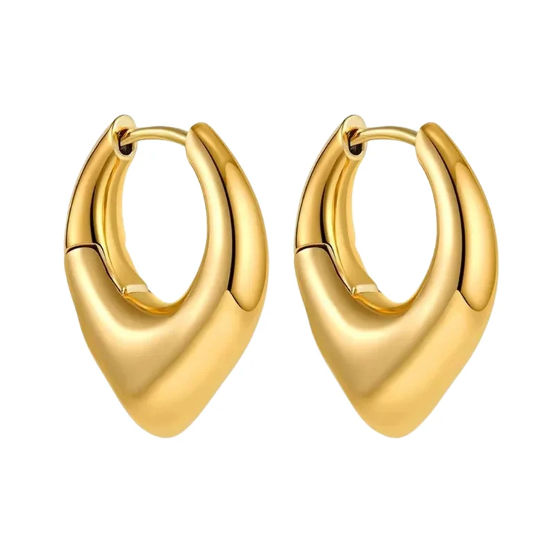 Boucles d'Oreilles Or Tendance