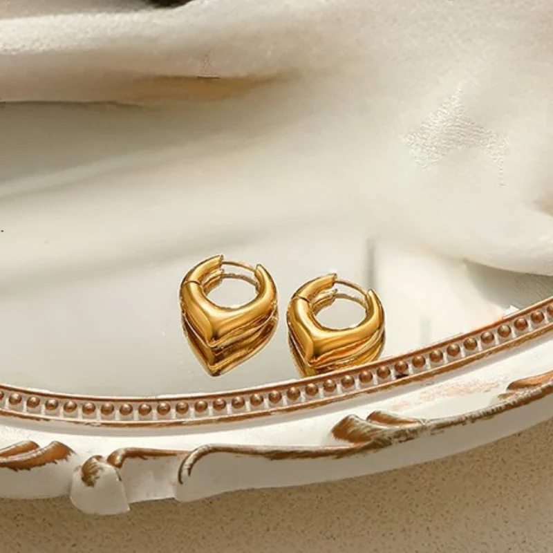Boucles d'Oreilles Or Tendance