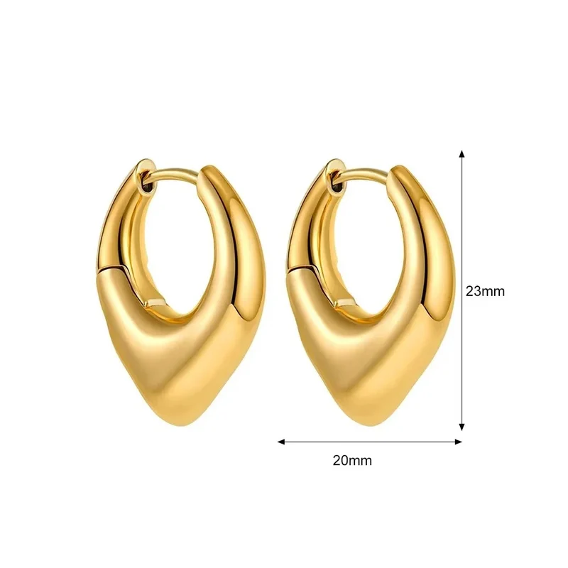 Boucles d'Oreilles Or Tendance