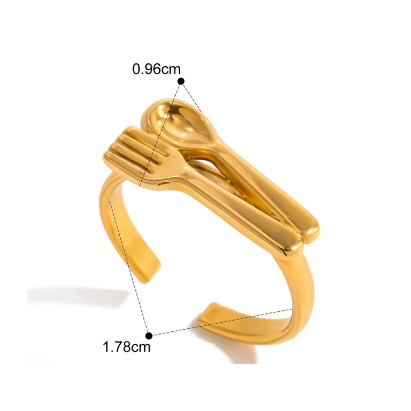Bague Fourchette et Cuillère