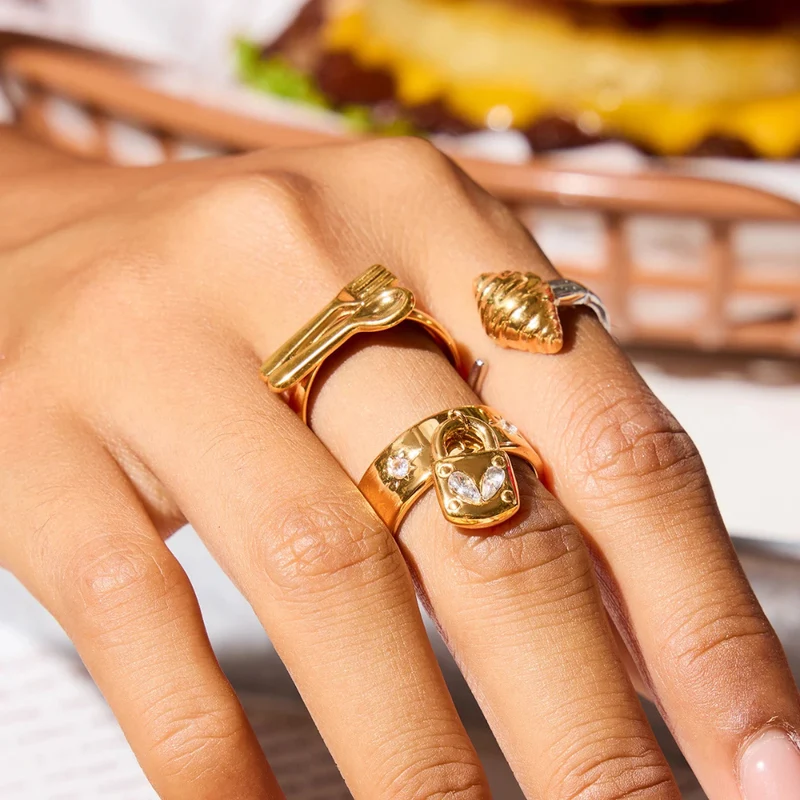 Bague Fourchette et Cuillère