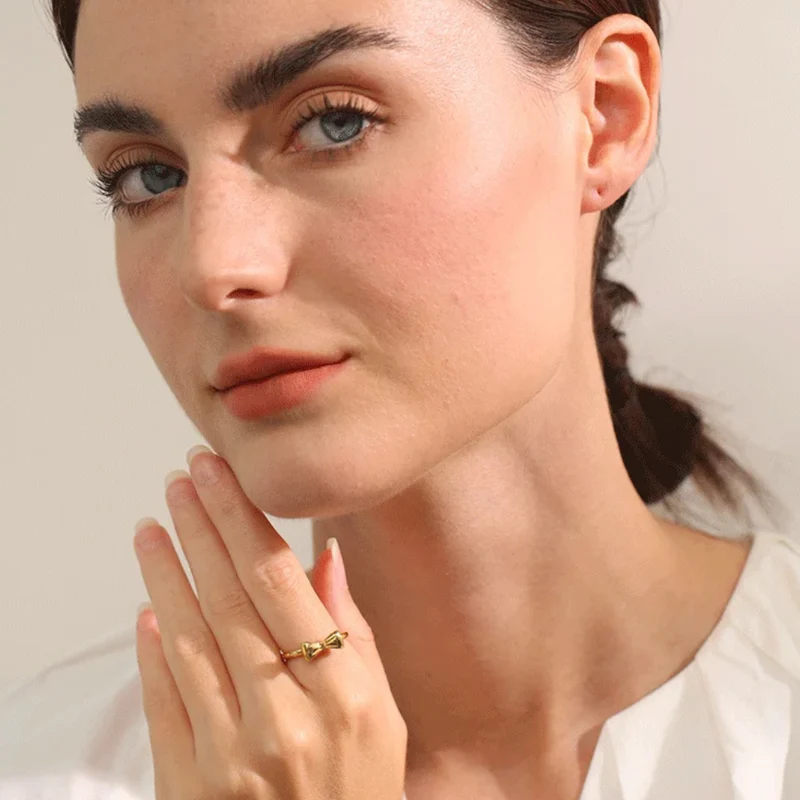 Bague Noeud Papillon