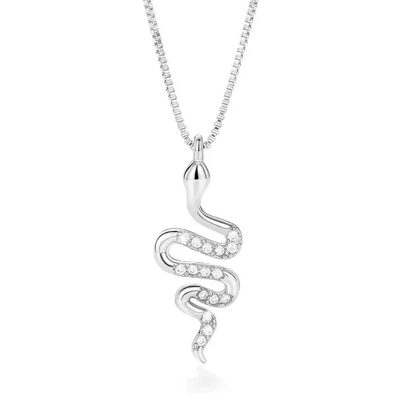 Collier Serpent Strass