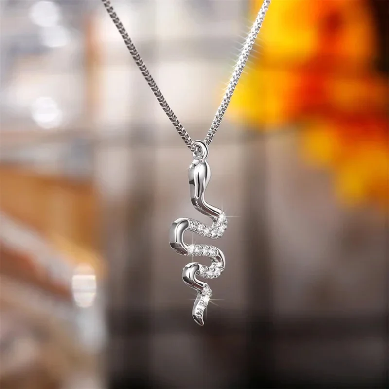 Collier Serpent Strass