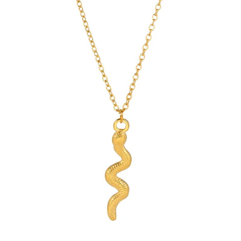 Collier Pendentif Petit Serpent