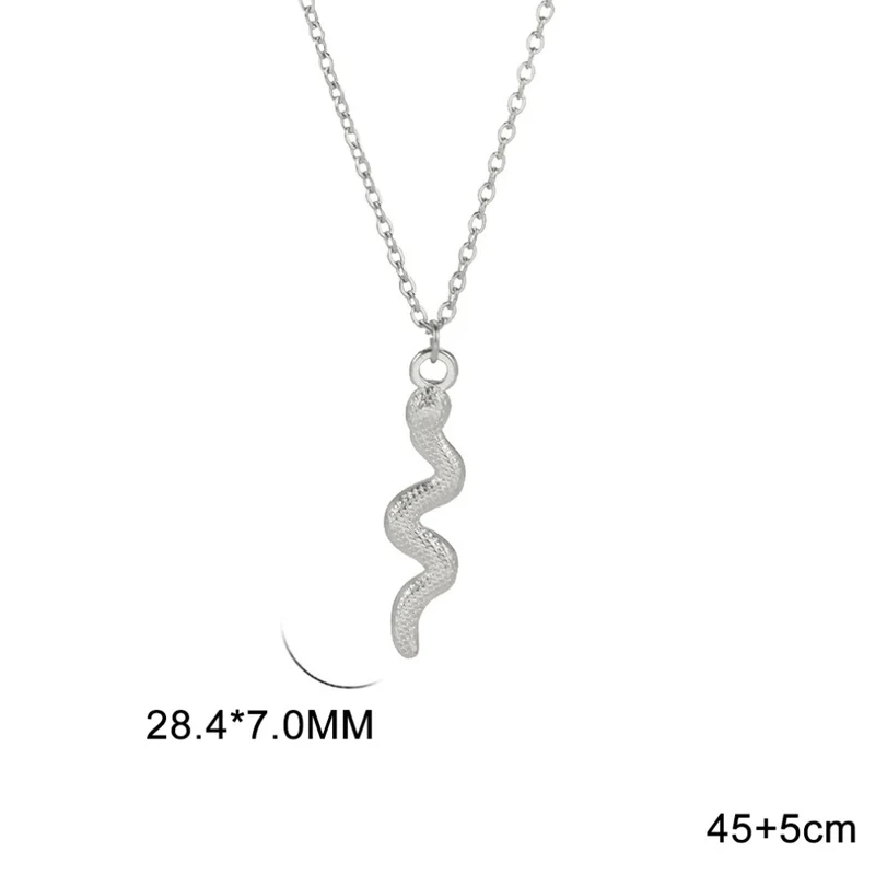 Collier Pendentif Petit Serpent