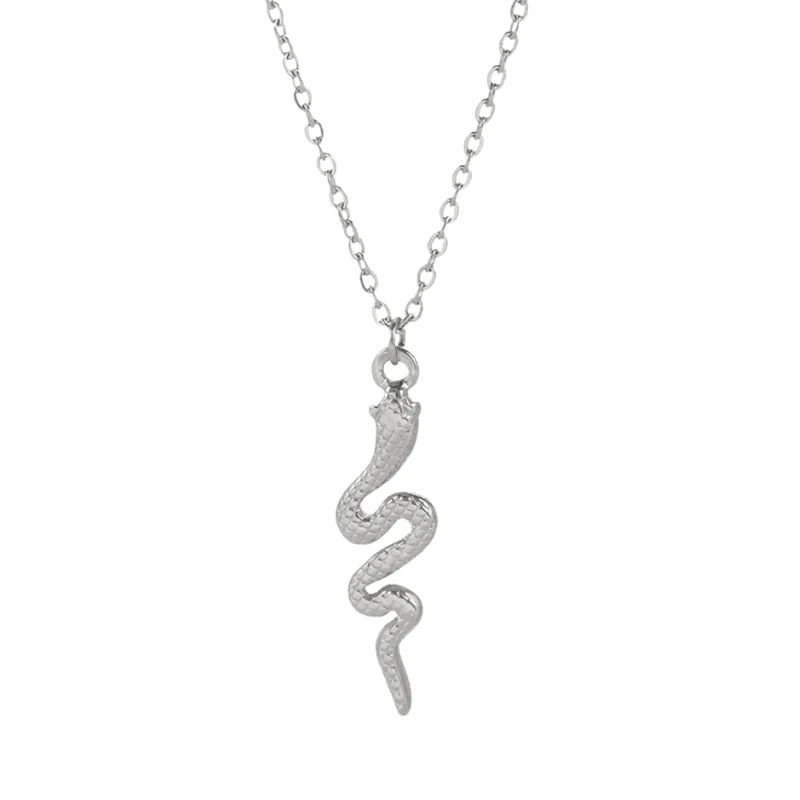 Collier Serpent Fin