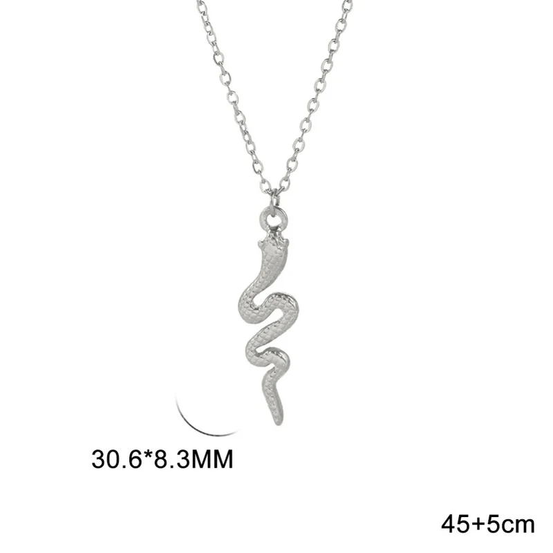 Collier Serpent Fin