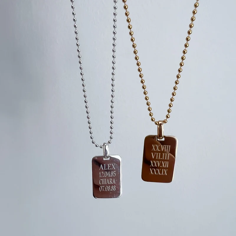 GRAVURE COLLIER ARMY