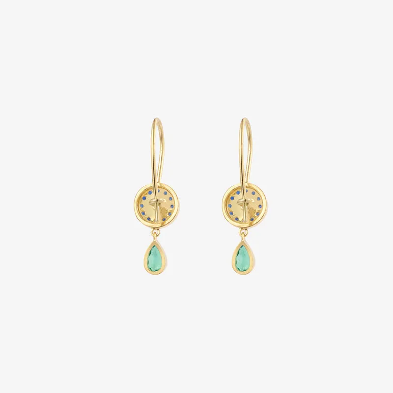 Luna Earrings 1–Green
