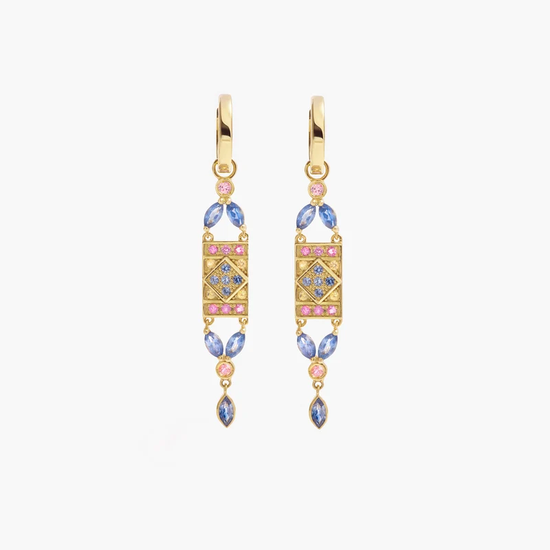 Ava Earrings 1–Blue