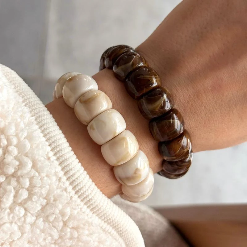 Bracelet "Alia" écru