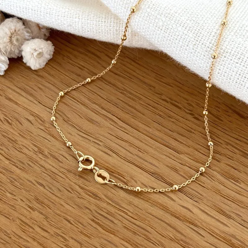 Collier "Luce" coeur plaqué or
