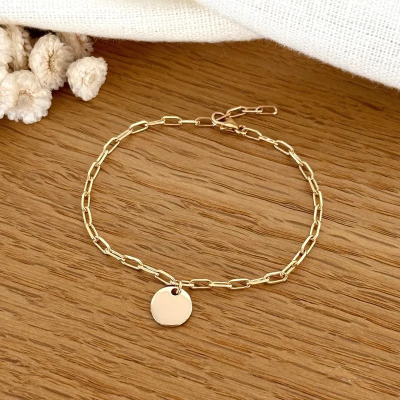 Bracelet "Soan" plaqué or