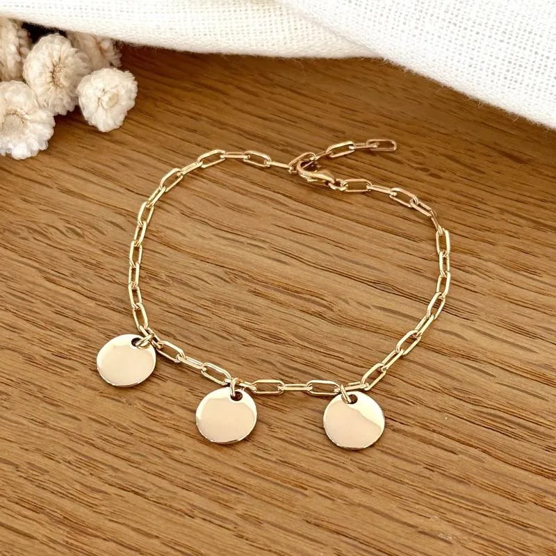 Bracelet "Soan" plaqué or