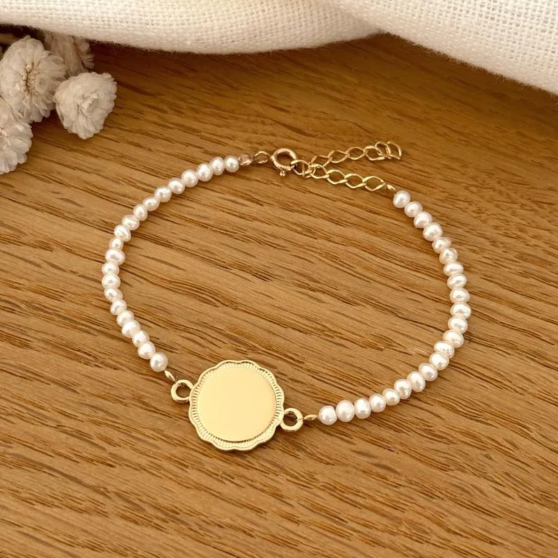 Bracelet "Anna" plaqué or