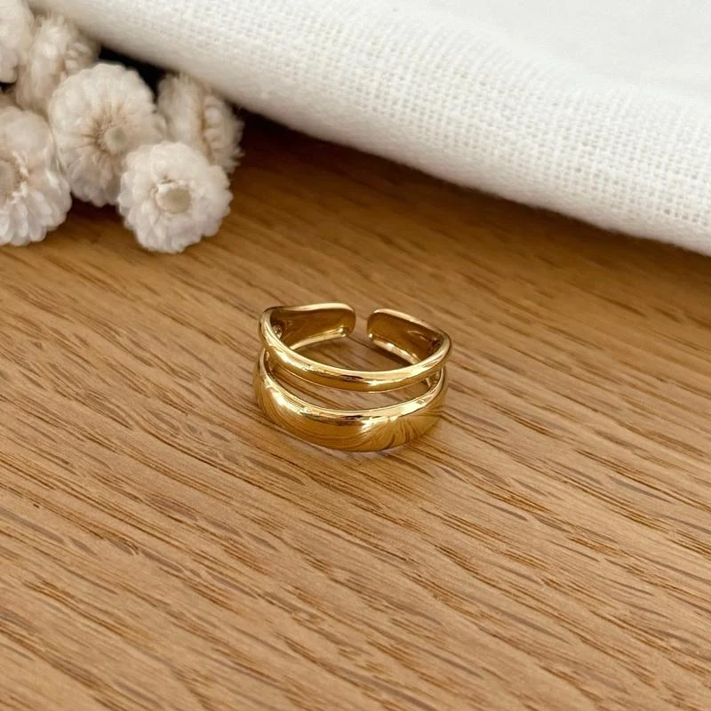 Bague "Diana" acier
