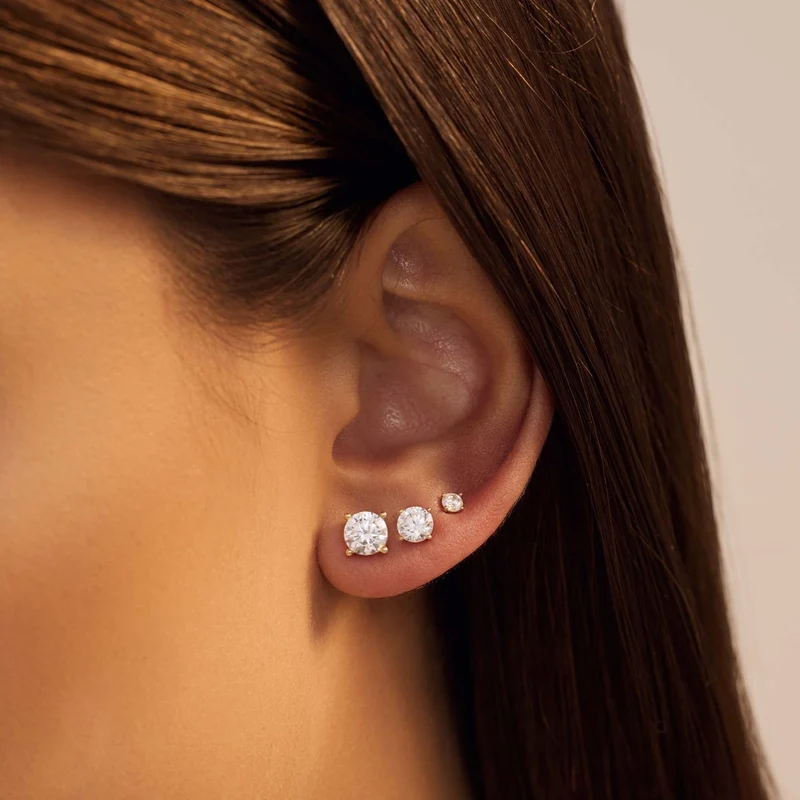 Beloro Jewels Monte Napoleone Boucles d'oreilles Or BO360013
