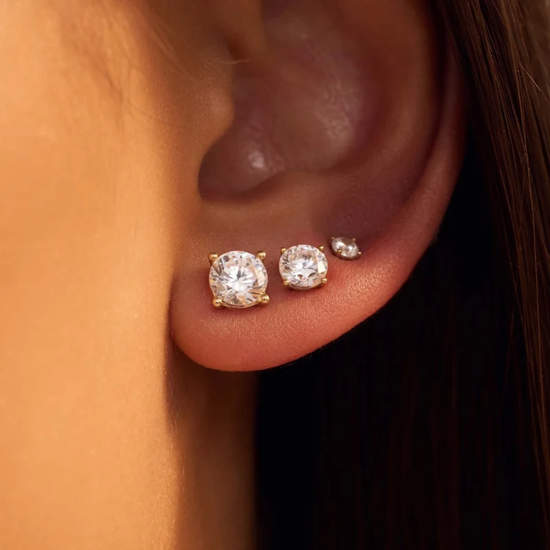 Beloro Jewels Monte Napoleone Boucles d'oreilles Or BO360013