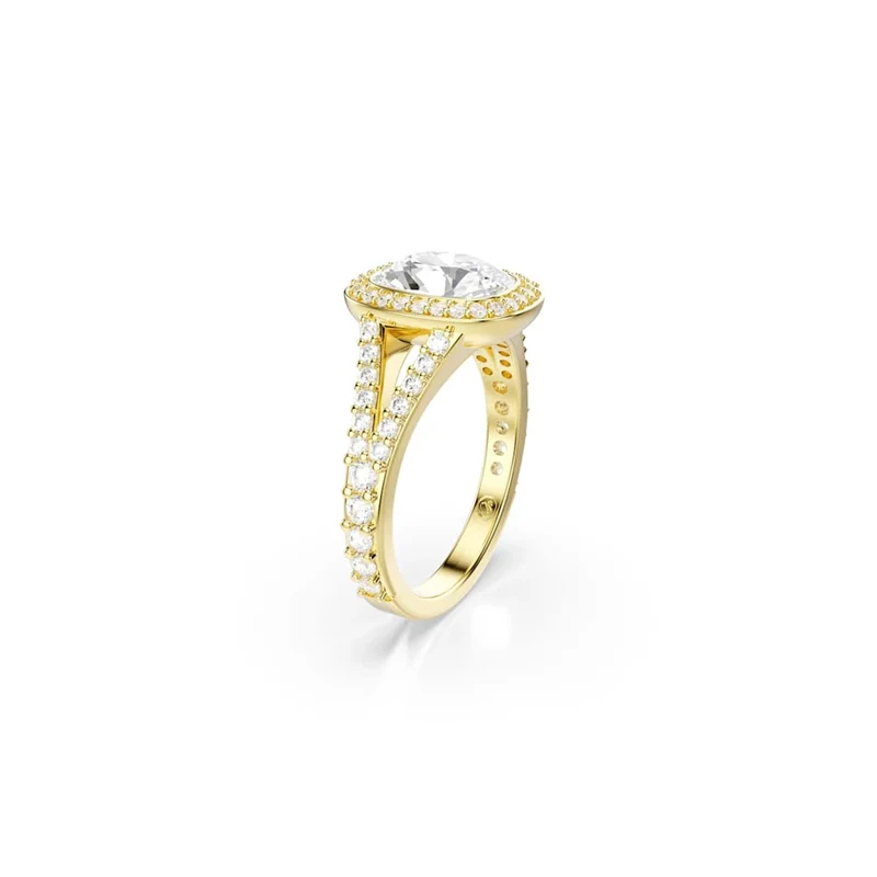 Swarovski Bague Una Angelic Cushion couleur or 5762630