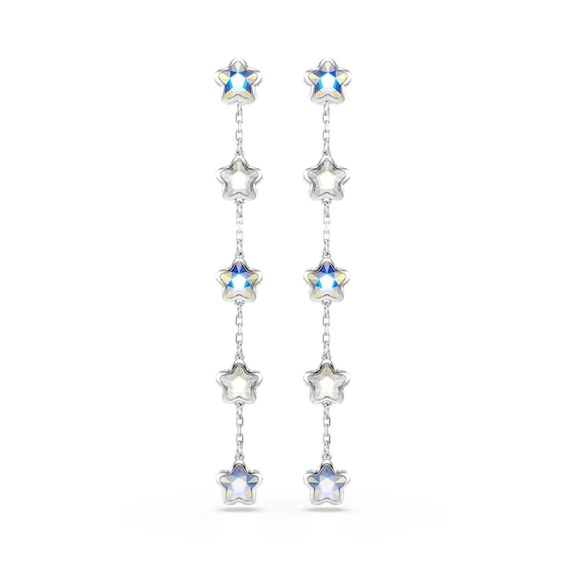 Swarovski Boucles d'oreilles Chroma Stars argentées 5754184