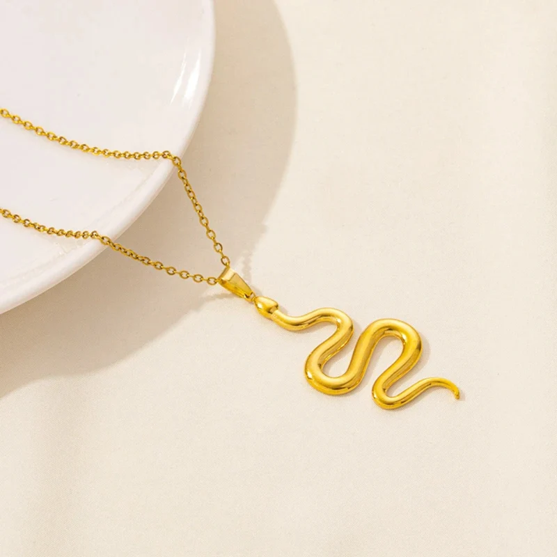 Collier Serpent Minimaliste