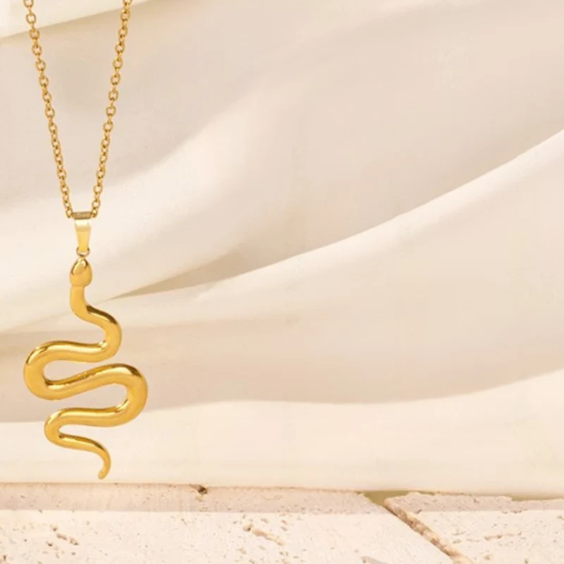 Collier Serpent Minimaliste