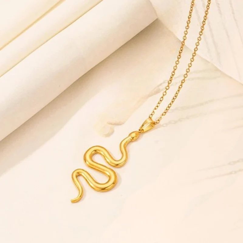 Collier Serpent Minimaliste