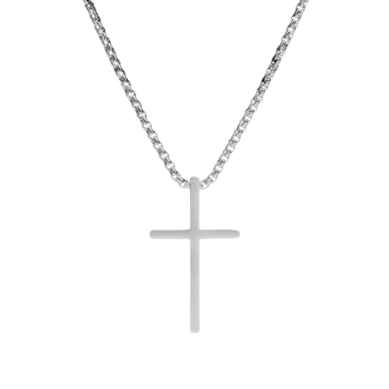 Collier Croix Homme
