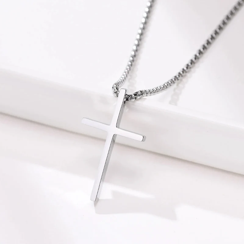 Collier Croix Homme