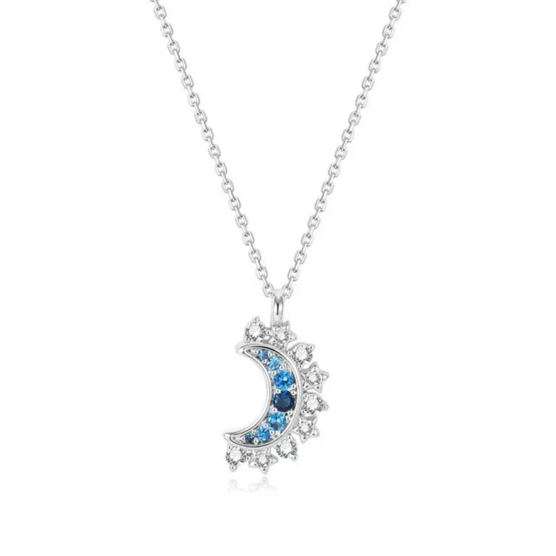 Collier Céleste Soleil et Lune