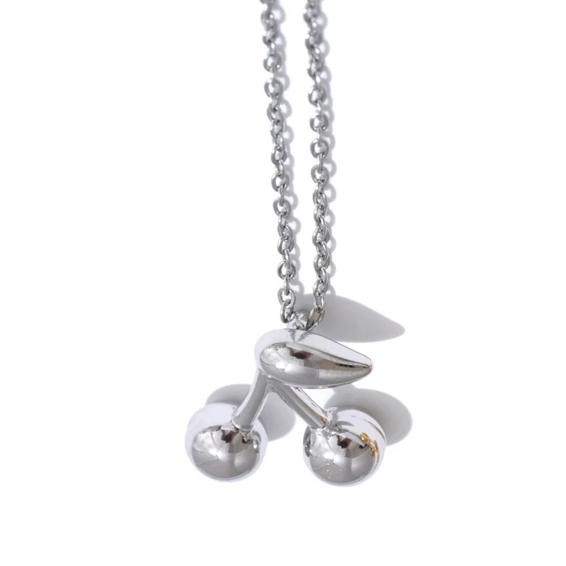 Collier Breloque Cerise