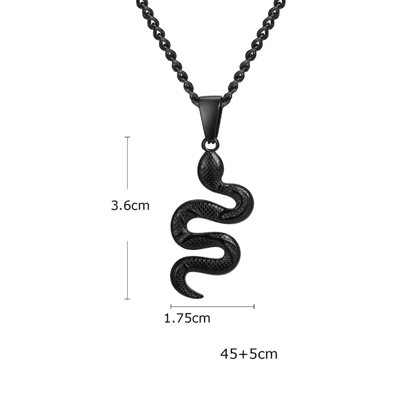 Collier Serpent Homme