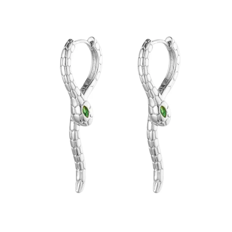 Boucles d'Oreilles Serpent Design