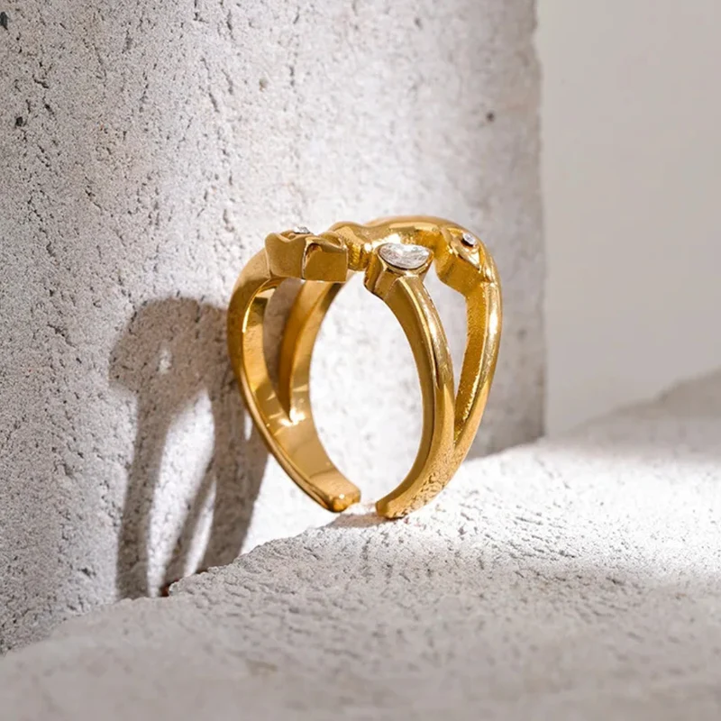 Bague Visage Art