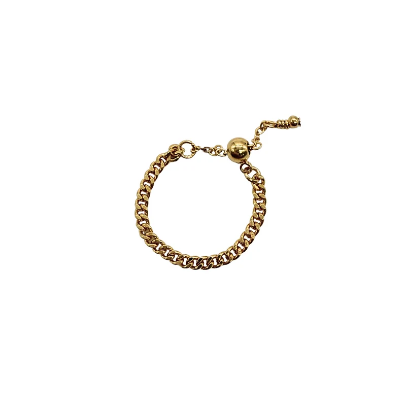 BAGUE "CHIARA CHAINE REGLABLE"