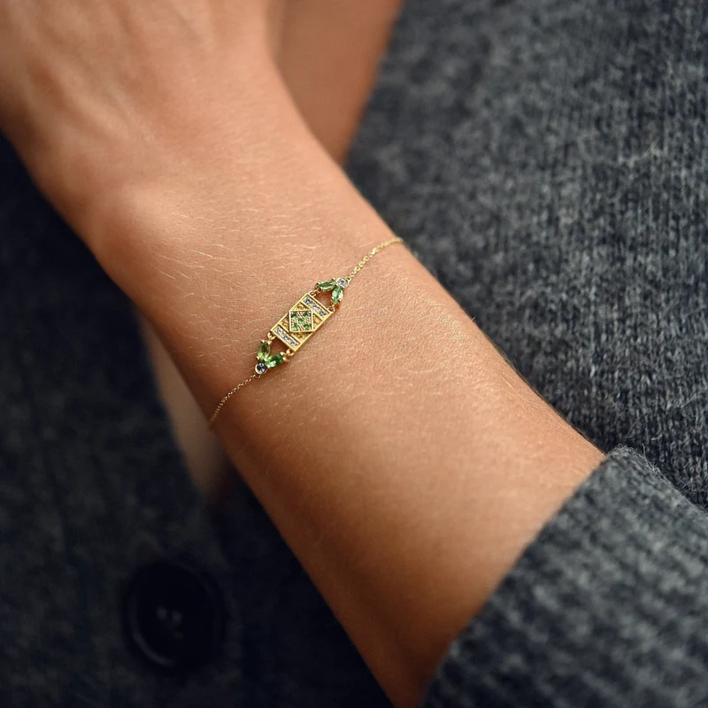 Ava Bracelet 2–Yellow