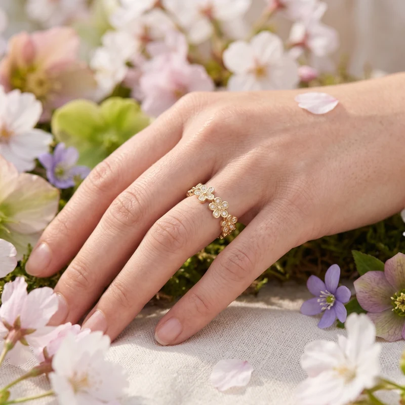 Bague Éclosia