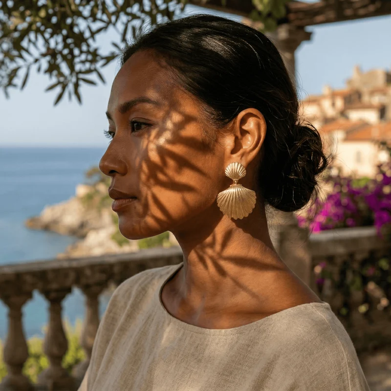 Boucles d'oreilles Vénus
