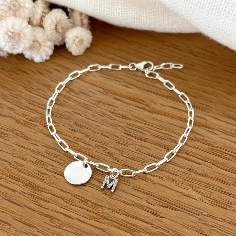 Bracelet "Emy" argent
