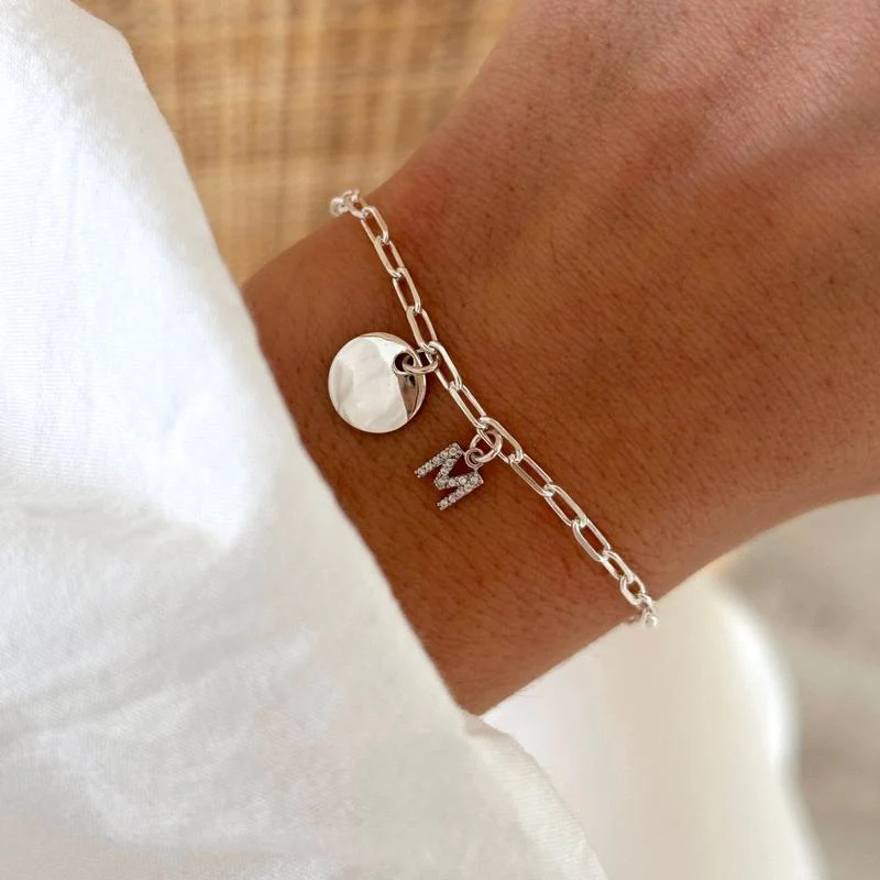 Bracelet "Emy" argent