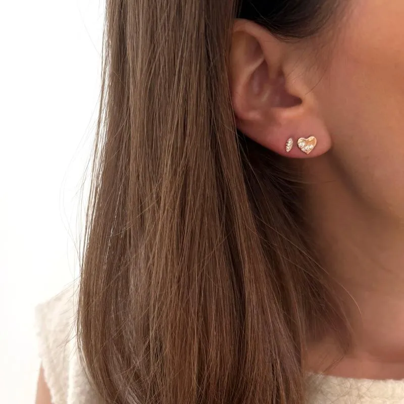 Boucles d'oreilles "Isa" plaqué or