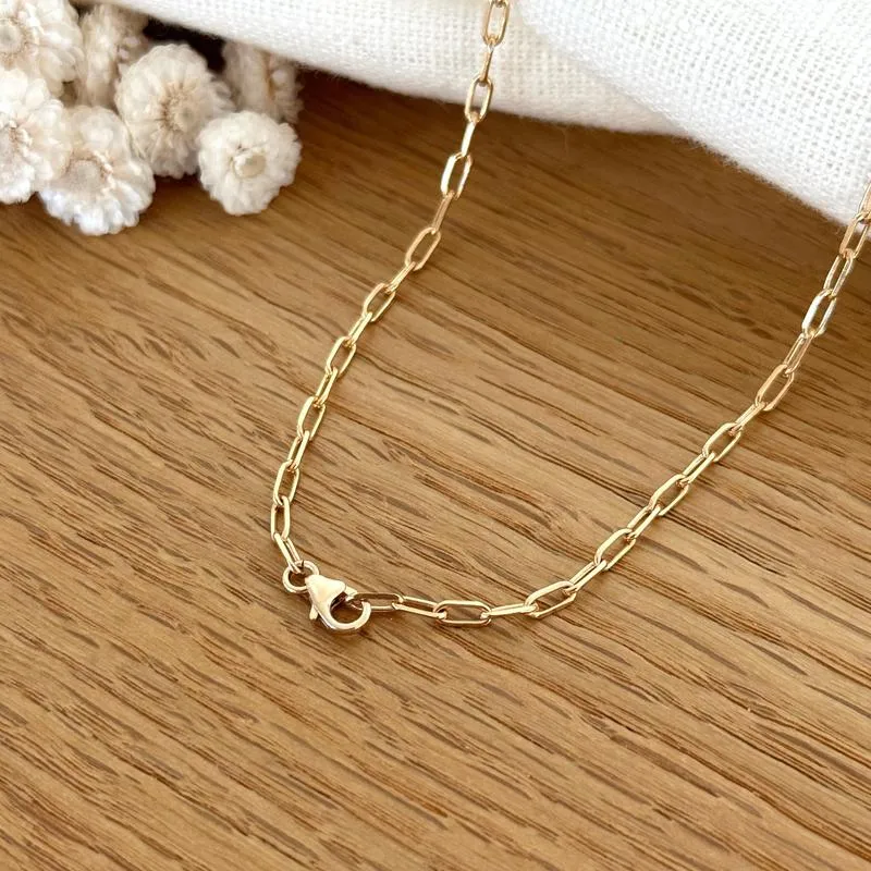 Collier "Emy" plaqué or
