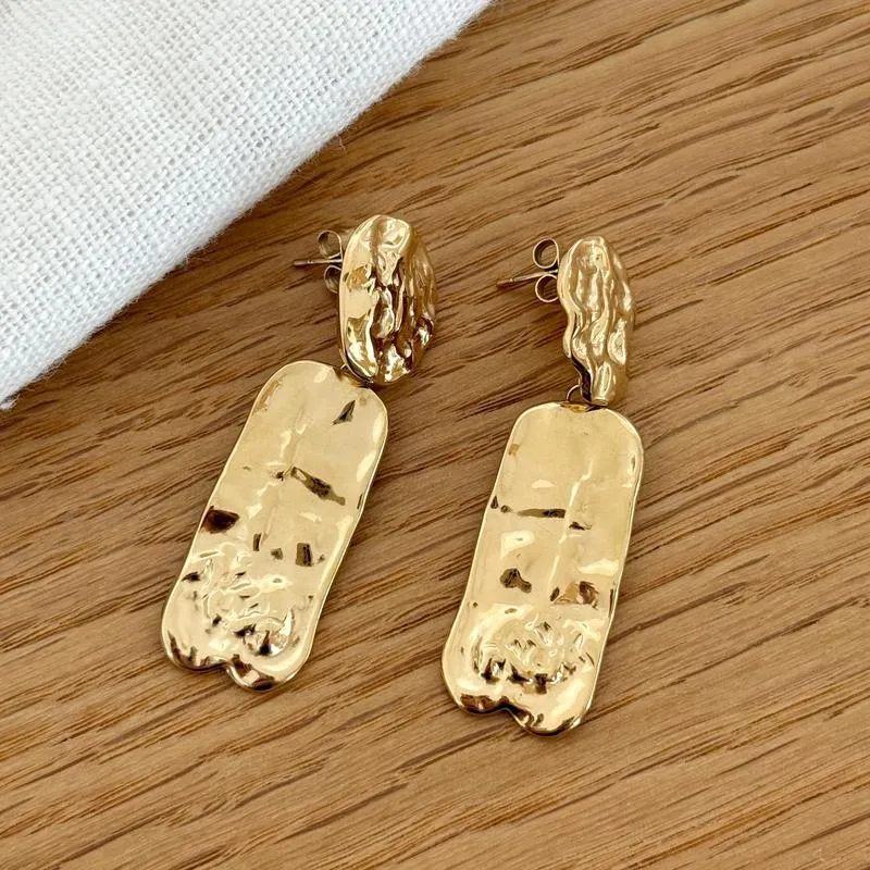 Boucles d'oreilles "Rena" acier