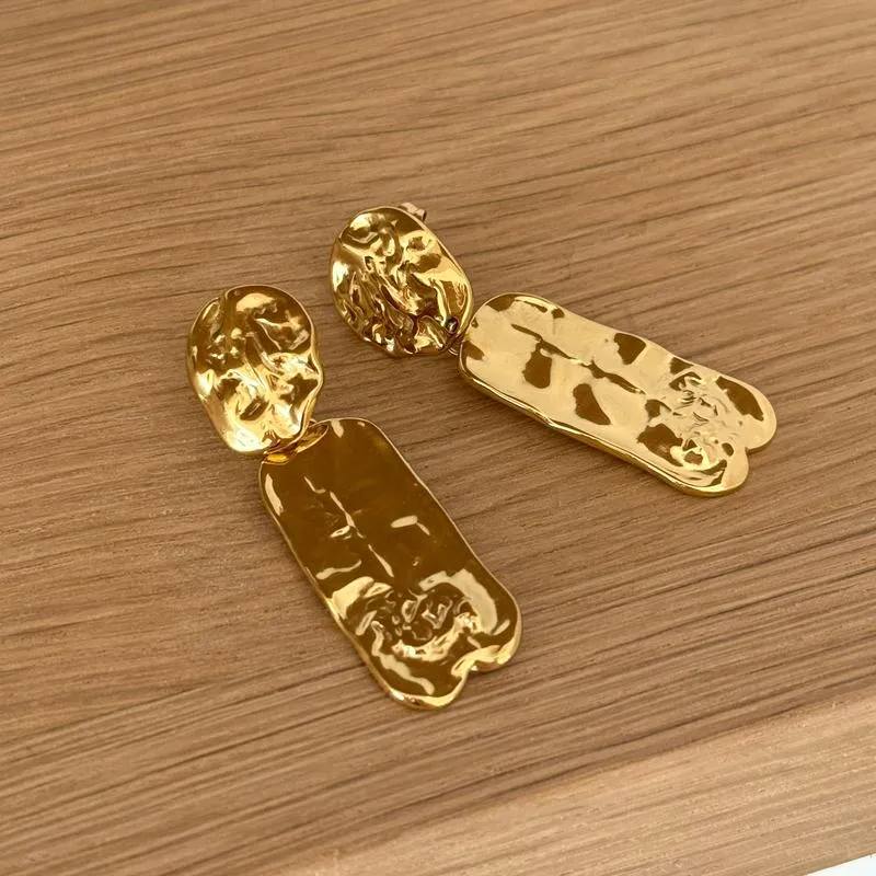 Boucles d'oreilles "Rena" acier