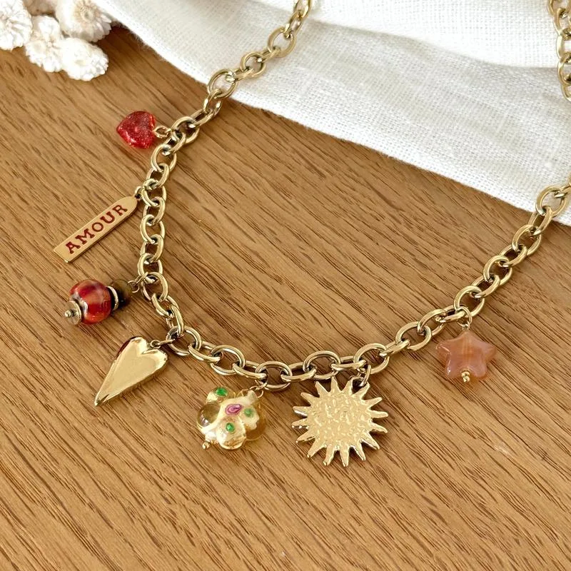 Collier "Agafay" acier