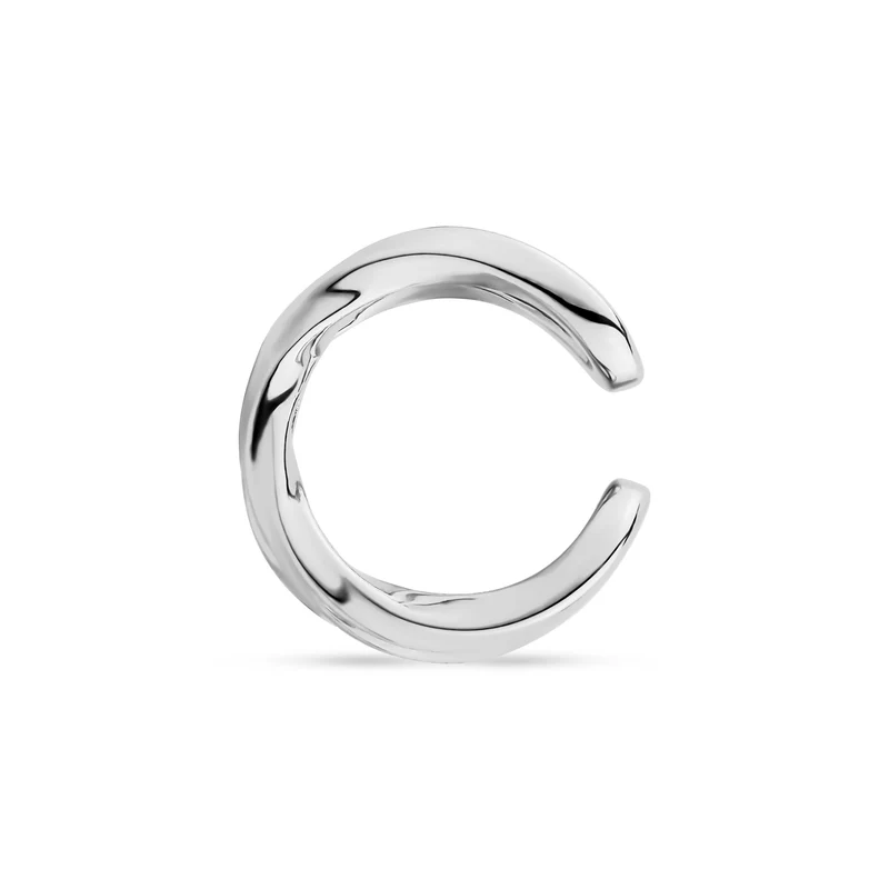 Boucle d'oreille torsadée