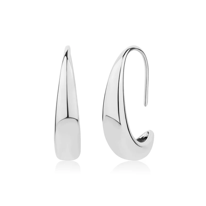Boucles d'oreilles sculptées en forme de goutte