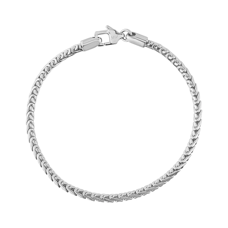 Bracelet à maillons arrondis | 3 mm